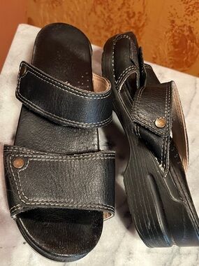 Sanita Double Velcro Strap Sandals